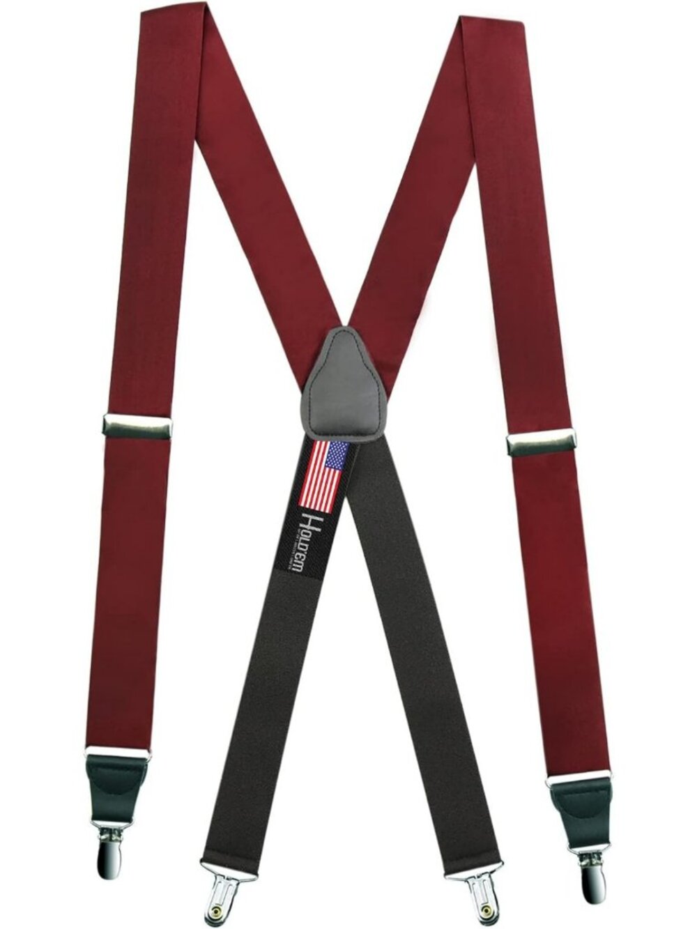 100% Silk Clip-End Suspenders for Men | Dress & Tuxedo Accessories, Made in USA